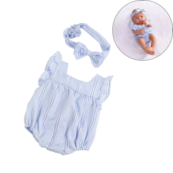 Planet Gates Doll Clothes Dress Jumpsuit Vest For 40cm New Baby Reborn American Doll Baby Girl DIY Clothes Toys for 16 Inch Dolls
