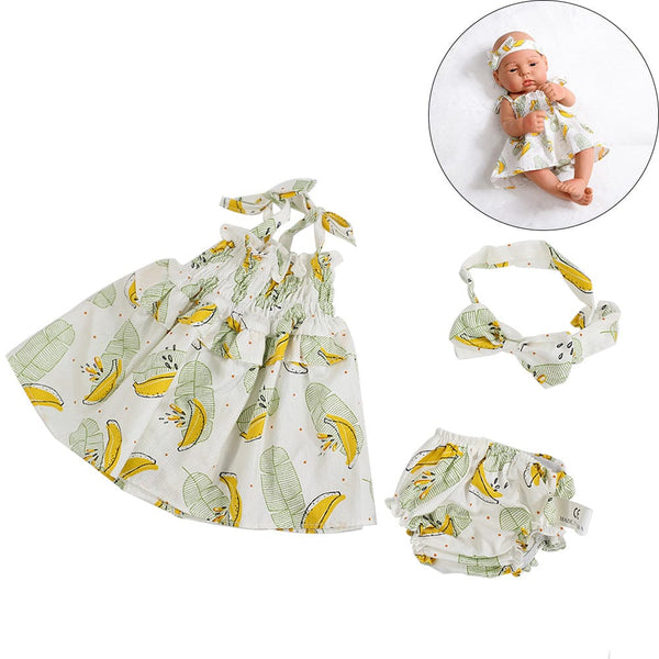 Planet Gates Doll Clothes Dress Jumpsuit Vest For 40cm New Baby Reborn American Doll Baby Girl DIY Clothes Toys for 16 Inch Dolls