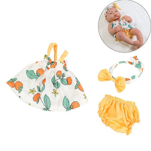 Planet Gates Doll Clothes Dress Jumpsuit Vest For 40cm New Baby Reborn American Doll Baby Girl DIY Clothes Toys for 16 Inch Dolls
