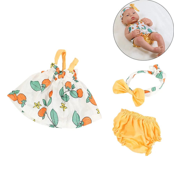 Planet Gates Doll Clothes Dress Jumpsuit Vest For 40cm New Baby Reborn American Doll Baby Girl DIY Clothes Toys for 16 Inch Dolls