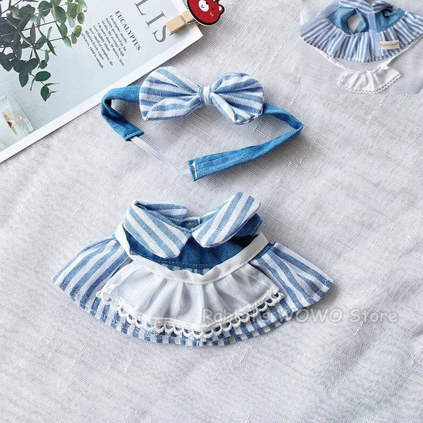Planet Gates Doll Clothes for 20cm Idol Doll Outfit Accessories Maid Skirt Wedding Dress Hoodie for Korea Kpop EXO Super Star Dolls Toys Gift