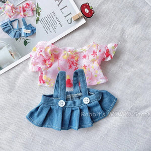 Planet Gates Doll Clothes for 20cm Idol Doll Outfit Accessories Maid Skirt Wedding Dress Hoodie for Korea Kpop EXO Super Star Dolls Toys Gift