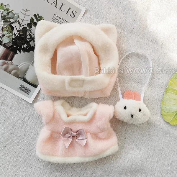 Planet Gates Doll Clothes for 20cm Idol Dolls Accessories Plush Doll's Clothing Sweater Stuffed Toy Dolls Outfit for Korea Kpop EXO Dolls