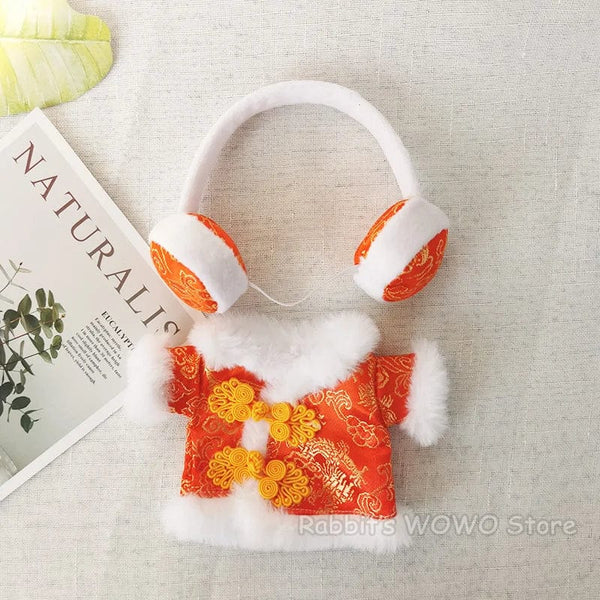 Planet Gates Doll Clothes for 20cm Idol Dolls Accessories Plush Doll's Clothing Sweater Stuffed Toy Dolls Outfit for Korea Kpop EXO Dolls