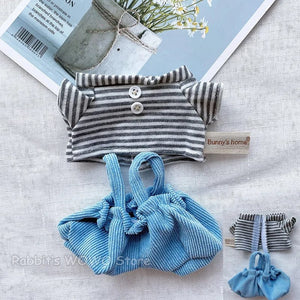 Planet Gates Doll Clothes for 20cm Idol Dolls Accessories Plush Doll's Clothing Sweater Stuffed Toy Dolls Outfit for Korea Kpop EXO Dolls