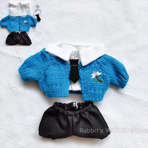 Planet Gates Doll Clothes for 20cm Idol Dolls Accessories Plush Doll's Clothing Sweater Stuffed Toy Dolls Outfit for Korea Kpop EXO Dolls