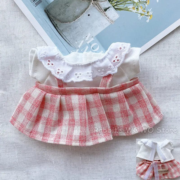 Planet Gates Doll Clothes for 20cm Idol Dolls Accessories Plush Doll's Clothing Sweater Stuffed Toy Dolls Outfit for Korea Kpop EXO Dolls