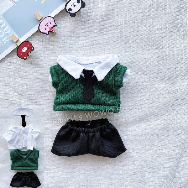 Planet Gates Doll Clothes for 20cm Idol Dolls Accessories Plush Doll's Clothing Sweater Stuffed Toy Dolls Outfit for Korea Kpop EXO Dolls