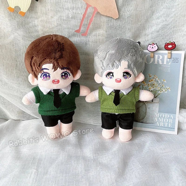 Planet Gates Doll Clothes for 20cm Idol Dolls Accessories Plush Doll's Clothing Sweater Stuffed Toy Dolls Outfit for Korea Kpop EXO Dolls