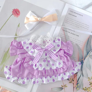 Planet Gates Doll Clothes for 20cm Idol Dolls Accessories Plush Doll's Clothing Sweater Stuffed Toy Dolls Outfit for Korea Kpop EXO Dolls