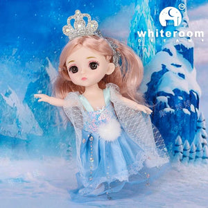 Planet Gates Doll For Girl Baby Doll Toys Children Kid Boy Toy PC Lover Holiday Gift Full Set Bjd 1/12 Mini Dolls Baby Clothes Dress Up