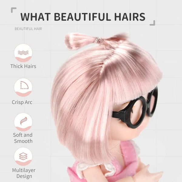 Planet Gates Doll For Girl Baby Doll Toys Children Kid Boy Toy PC Lover Holiday Gift Full Set Bjd 1/12 Mini Dolls Baby Clothes Dress Up