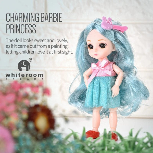 Planet Gates Doll For Girl Baby Doll Toys Children Kid Boy Toy PC Lover Holiday Gift Full Set Bjd 1/12 Mini Dolls Baby Clothes Dress Up