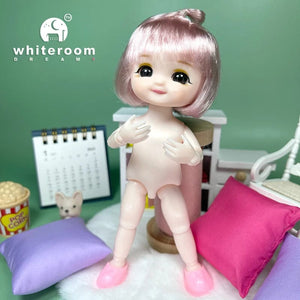 Planet Gates Doll For Girl Baby Doll Toys Children Kid Boy Toy PC Lover Holiday Gift Full Set Bjd 1/12 Mini Dolls Baby Clothes Dress Up