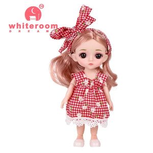 Planet Gates Doll For Girl Baby Doll Toys Children Kid Boy Toy PC Lover Holiday Gift Full Set Bjd 1/12 Mini Dolls Baby Clothes Dress Up