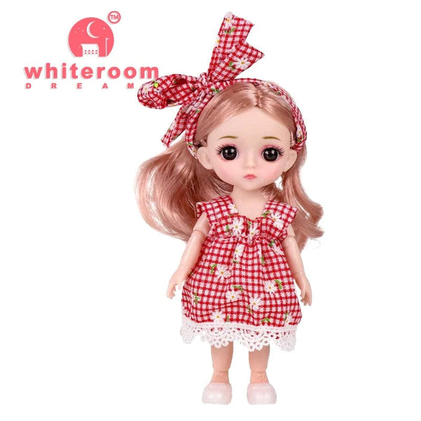 Planet Gates Doll For Girl Baby Doll Toys Children Kid Boy Toy PC Lover Holiday Gift Full Set Bjd 1/12 Mini Dolls Baby Clothes Dress Up