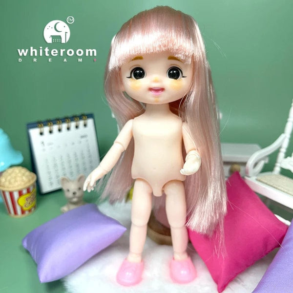 Planet Gates Doll For Girl Baby Doll Toys Children Kid Boy Toy PC Lover Holiday Gift Full Set Bjd 1/12 Mini Dolls Baby Clothes Dress Up