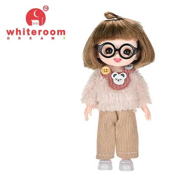 Planet Gates Doll For Girl Baby Doll Toys Children Kid Boy Toy PC Lover Holiday Gift Full Set Bjd 1/12 Mini Dolls Baby Clothes Dress Up