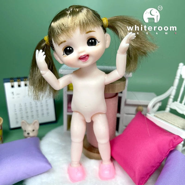 Planet Gates Doll For Girl Baby Doll Toys Children Kid Boy Toy PC Lover Holiday Gift Full Set Bjd 1/12 Mini Dolls Baby Clothes Dress Up