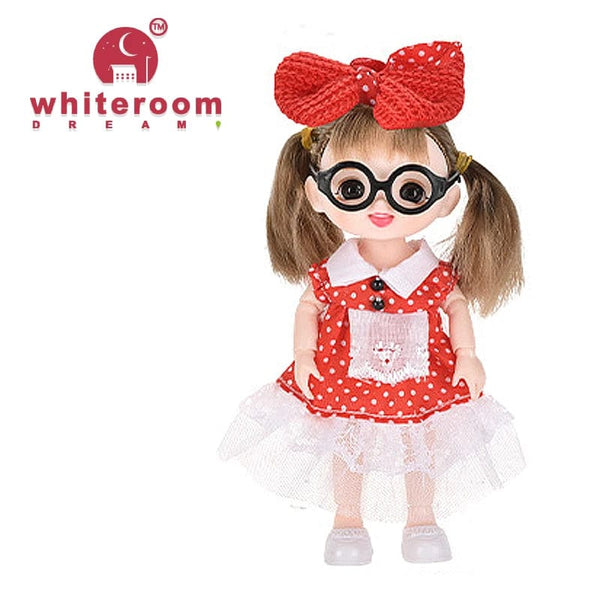 Planet Gates Doll For Girl Baby Doll Toys Children Kid Boy Toy PC Lover Holiday Gift Full Set Bjd 1/12 Mini Dolls Baby Clothes Dress Up