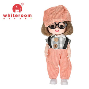 Planet Gates Doll For Girl Baby Doll Toys Children Kid Boy Toy PC Lover Holiday Gift Full Set Bjd 1/12 Mini Dolls Baby Clothes Dress Up