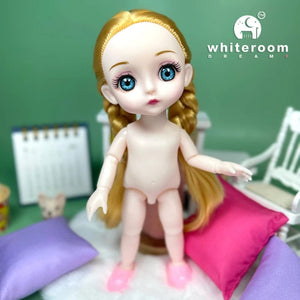 Planet Gates Doll For Girl Baby Doll Toys Children Kid Boy Toy PC Lover Holiday Gift Full Set Bjd 1/12 Mini Dolls Baby Clothes Dress Up