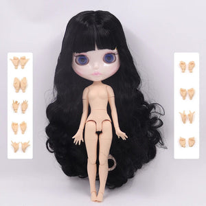 Planet Gates doll hand AB / 30cm height ICY DBS Blyth Doll 1/6 Joint Body 30CM BJD toys Natural shiny face with extra hands AB DIY Fashion Dolls girl gift