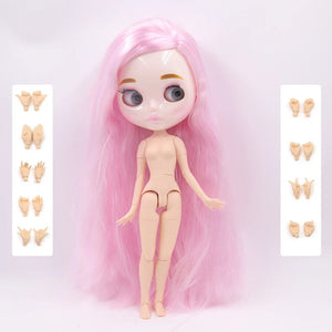 Planet Gates doll hand AB / 30cm height ICY DBS Blyth Doll 1/6 Joint Body 30CM BJD toys Natural shiny face with extra hands AB DIY Fashion Dolls girl gift