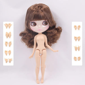 Planet Gates doll hand AB / 30cm height ICY DBS Blyth Doll 1/6 Joint Body 30CM BJD toys Natural shiny face with extra hands AB DIY Fashion Dolls girl gift