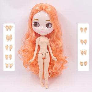 Planet Gates doll hand AB / 30cm height ICY DBS Blyth Doll 1/6 Joint Body 30CM BJD toys Natural shiny face with extra hands AB DIY Fashion Dolls girl gift