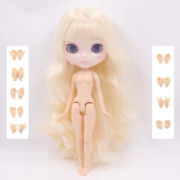 Planet Gates doll hand AB / 30cm height ICY DBS Blyth Doll 1/6 Joint Body 30CM BJD toys Natural shiny face with extra hands AB DIY Fashion Dolls girl gift