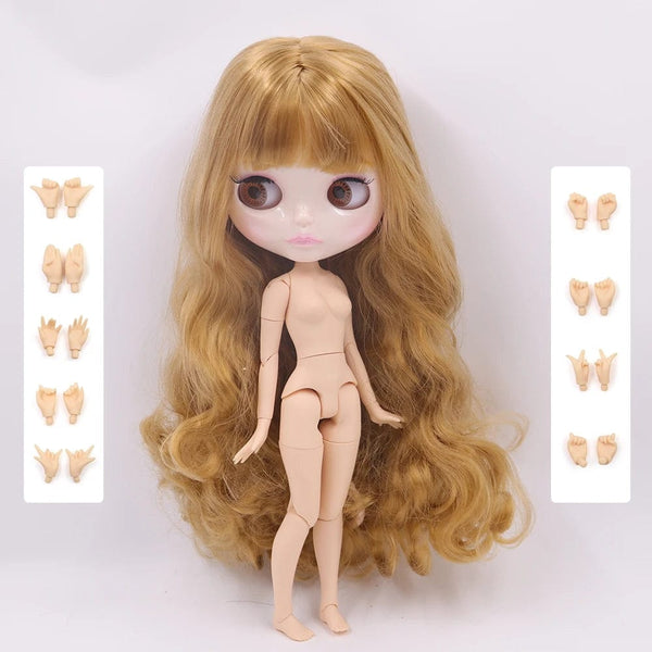 Planet Gates doll hand AB / 30cm height ICY DBS Blyth Doll 1/6 Joint Body 30CM BJD toys Natural shiny face with extra hands AB DIY Fashion Dolls girl gift