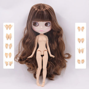 Planet Gates doll hand AB / 30cm height ICY DBS Blyth Doll 1/6 Joint Body 30CM BJD toys Natural shiny face with extra hands AB DIY Fashion Dolls girl gift