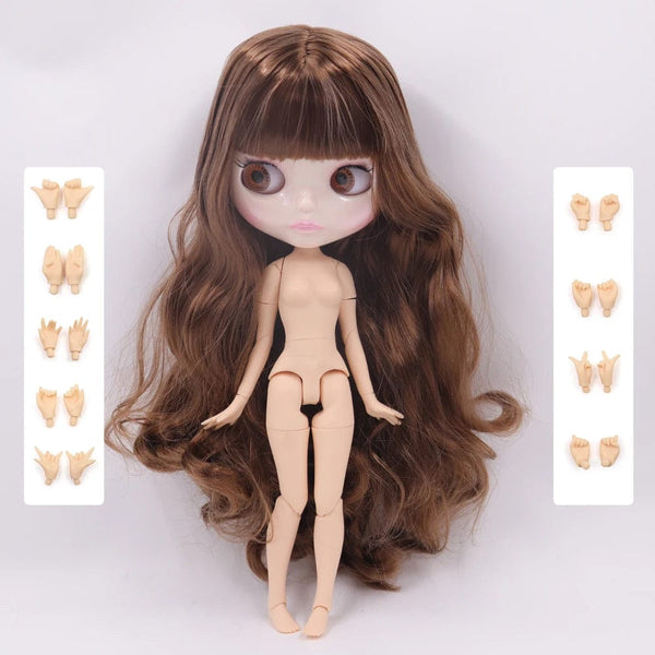 Planet Gates doll hand AB / 30cm height ICY DBS Blyth Doll 1/6 Joint Body 30CM BJD toys Natural shiny face with extra hands AB DIY Fashion Dolls girl gift