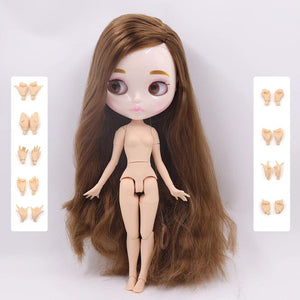 Planet Gates doll hand AB / 30cm height ICY DBS Blyth Doll 1/6 Joint Body 30CM BJD toys Natural shiny face with extra hands AB DIY Fashion Dolls girl gift