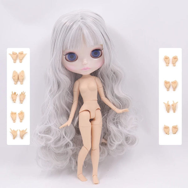 Planet Gates doll hand AB / 30cm height ICY DBS Blyth Doll 1/6 Joint Body 30CM BJD toys Natural shiny face with extra hands AB DIY Fashion Dolls girl gift