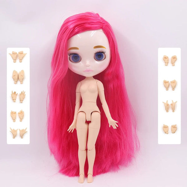 Planet Gates doll hand AB / 30cm height ICY DBS Blyth Doll 1/6 Joint Body 30CM BJD toys Natural shiny face with extra hands AB DIY Fashion Dolls girl gift