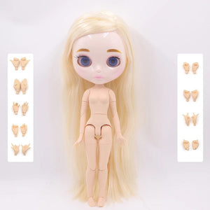 Planet Gates doll hand AB / 30cm height ICY DBS Blyth Doll 1/6 Joint Body 30CM BJD toys Natural shiny face with extra hands AB DIY Fashion Dolls girl gift