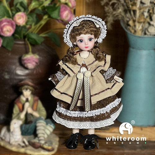 Planet Gates Doll with clothes 01 / Replace with body B / CHINA Ball jointed Doll Toys Bjd Dolls For Girls Dolls  1/6 Starry Gray Eyes 30cm Lolita Fashion Dress DIY Toy Children Birthday Gifts