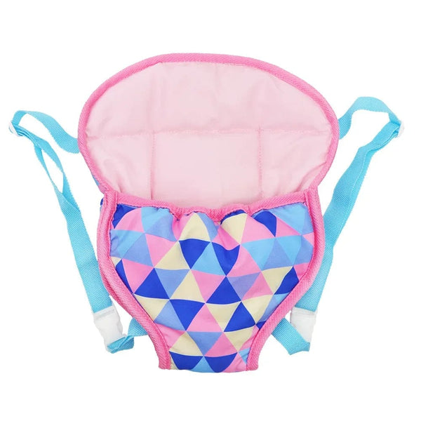 Planet Gates Dolls Out Going Carry Bag Doll Accessory for 43cm Baby New Born Doll Girl for 18 Inch Bag Doll Clothes