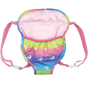 Planet Gates Dolls Out Going Carry Bag Sleeping Bag Doll Accessory for 43cm Baby New Born Doll 18 Inch Doll Backpack Bag