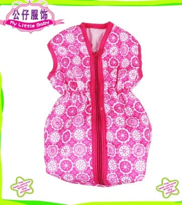 Planet Gates Dolls Out Going Carry Bag Sleeping Bag Doll Accessory for 43cm Baby New Born Doll 18 Inch Doll Backpack Bag