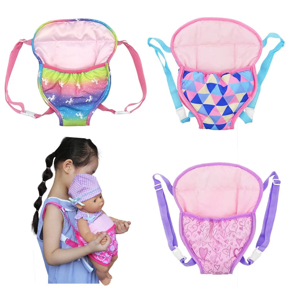 Κούκλες Planet Gates Out Going Τσάντα μεταφοράς Υπνόσακος Αξεσουάρ κούκλας για κούκλα νεογέννητου μωρού 43cm Σακίδιο πλάτης κούκλας 18 ιντσών