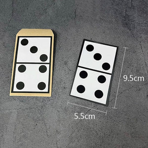 Planet Gates Domino Prediction Magic Tricks NO FORCE Predict the Chosen Domino Spot Magia Props Close Up Street Illusions Gimmicks Mentalism