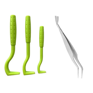 Planet Gates Double head clip 3 / CHINA 3pcs Flea Removal Tool Hook Louses Pliers Remover Hook Ick Removal Tool Pet Supplies Tick Picker Flea Removal Tool Pet Comb