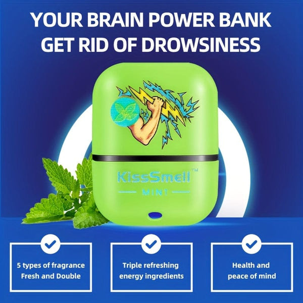 Planet Gates Double Orifice Nasal Suction Refreshing Dynamic Strength Great Driving, To Stay Up Late To Work, Overtime To Wake Brain Trapped On The Nose