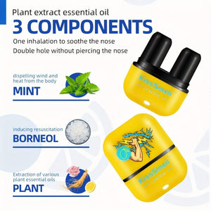 Planet Gates Double Orifice Nasal Suction Refreshing Dynamic Strength Great Driving, To Stay Up Late To Work, Overtime To Wake Brain Trapped On The Nose