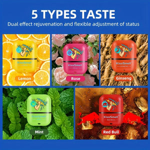 Planet Gates Double Orifice Nasal Suction Refreshing Dynamic Strength Great Driving, To Stay Up Late To Work, Overtime To Wake Brain Trapped On The Nose