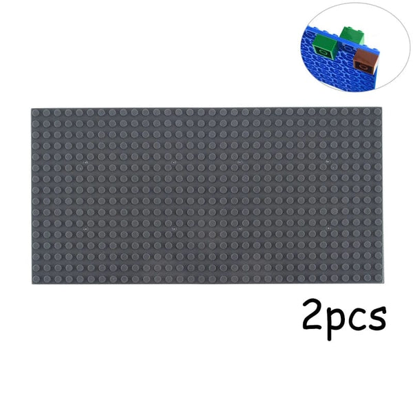 Planet Gates Double-sided 32x16 32x32 Dots Base Plate Classic Small Bricks Baseplates Building Blocks Compatible brand Construction kids toys