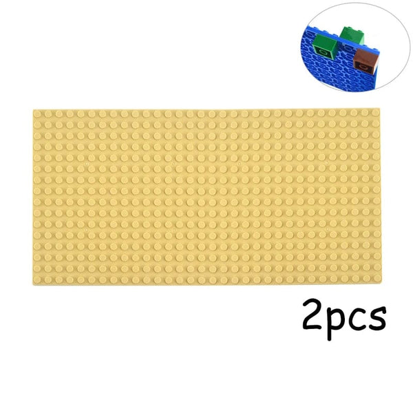 Planet Gates Double-sided 32x16 32x32 Dots Base Plate Classic Small Bricks Baseplates Building Blocks Compatible brand Construction kids toys